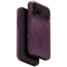 iPhone 18 Pro Max / 17 Pro Max fialové ochranné puzdro UNIQ Clario Magclick Charging