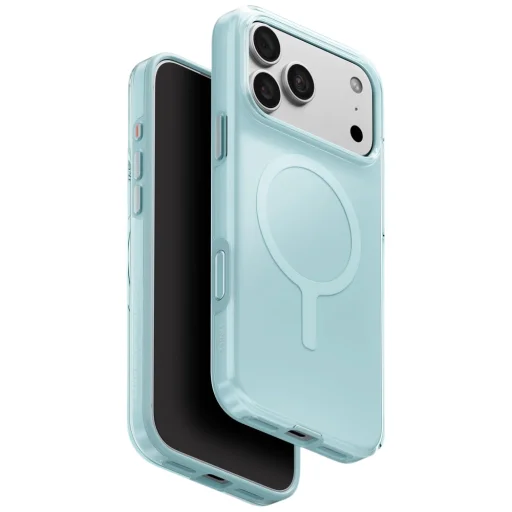 Ochranné puzdro UNIQ Clario Magclick Charging pre Apple iPhone 18 Pro Max / 17 Pro Max, mätovozelené - 1