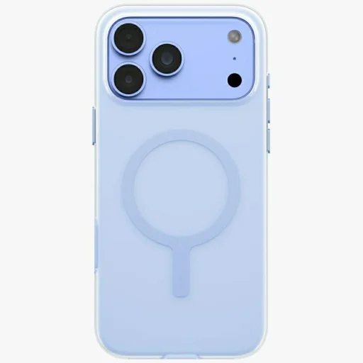 iPhone 18 Pro Max / 17 Pro Max modrý zadný kryt UNIQ Clario Magclick Charging - 2