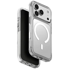 Biele puzdro UNIQ Combat pre iPhone 18 Pro / 17 Pro s podporou nabíjania MagClick