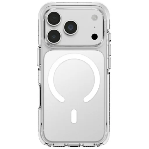 Biele puzdro UNIQ Combat pre iPhone 18 Pro / 17 Pro s podporou nabíjania MagClick - 2
