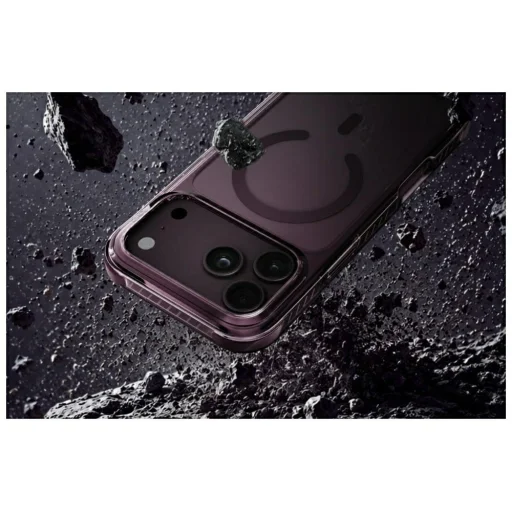 iPhone 18 Pro / 17 Pro bordový UNIQ Combat MagClick ochranný kryt - 7