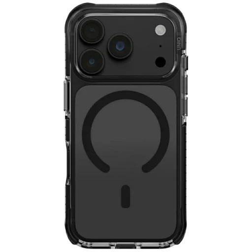 iPhone 18 Pro / 17 Pro čierny ochranný kryt UNIQ Combat s podporou bezdrôtového nabíjania Magclick - 2