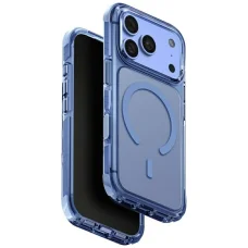 Modrý ochranný kryt UNIQ Combat Magclick Charging pre iPhone 18 Pro / 17 Pro