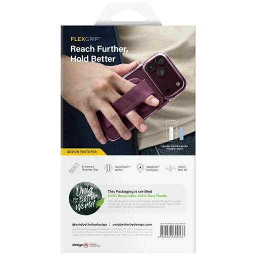 Apple iPhone 18 Pro Max / 17 Pro Max priehľadné puzdro UNIQ Heldro Air, kompatibilné s MagClick - 7