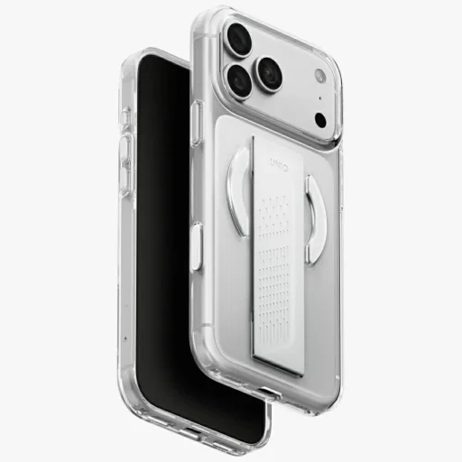 Apple iPhone 18 Pro Max / 17 Pro Max priehľadné puzdro UNIQ Heldro Air, kompatibilné s MagClick - 1