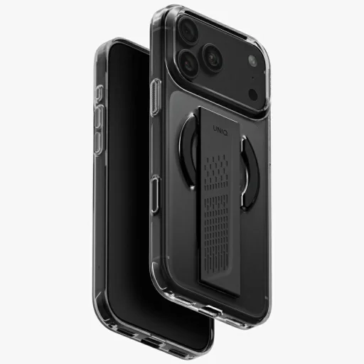 iPhone 18 Pro Max / 17 Pro Max dymový zadný kryt UNIQ Heldro Air MagClick - 1