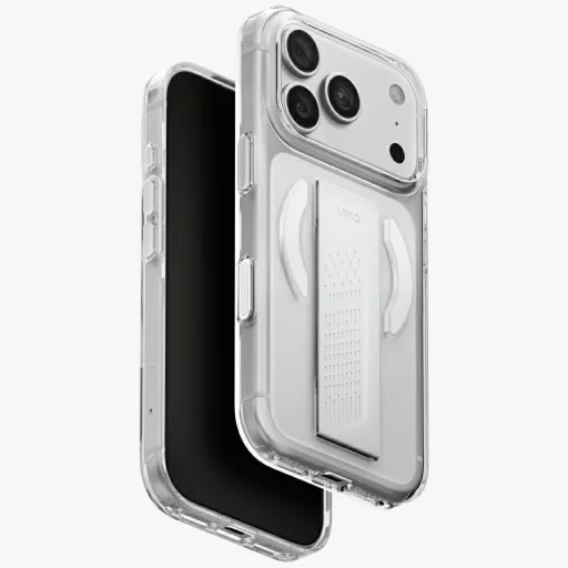 iPhone 18 Pro / 17 Pro UNIQ Heldro Air priehľadný MagClick ochranný kryt - 1