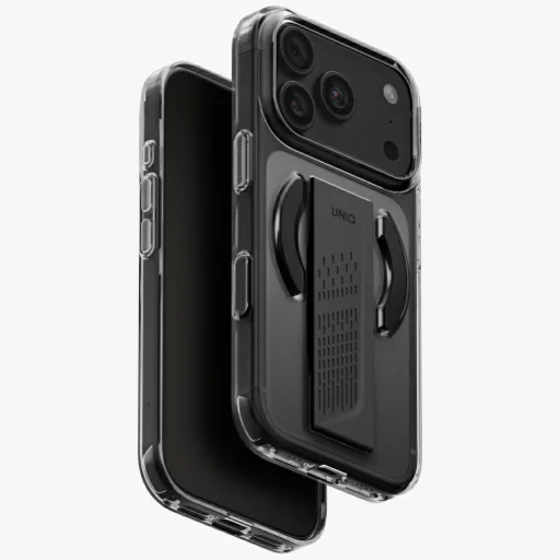Puzdro UNIQ Heldro Air pre iPhone 18 Pro / 17 Pro, dymové, s podporou MagClick - 1