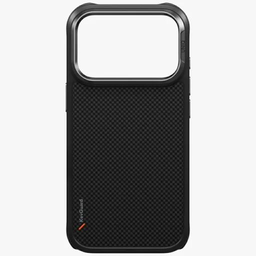 iPhone 18 Pro / 17 Pro čierne puzdro UNIQ Keva s podporou nabíjania Magclick - 3