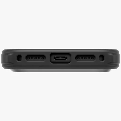 iPhone 18 Pro / 17 Pro čierne puzdro UNIQ Keva s podporou nabíjania Magclick - 5