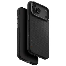 iPhone 18 Pro Max / 17 Pro Max čierne puzdro UNIQ Keva EDGE s podporou MagClick
