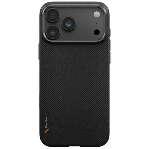 iPhone 18 Pro Max / 17 Pro Max čierne puzdro UNIQ Keva EDGE s podporou MagClick - 2