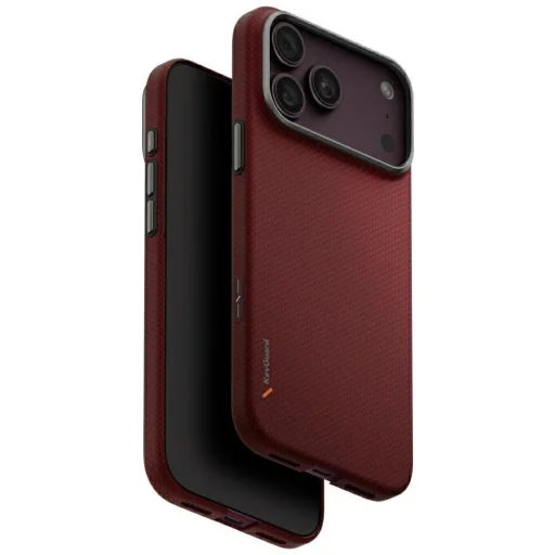 Apple iPhone 18 Pro Max / 17 Pro Max červené puzdro UNIQ Keva EDGE s podporou nabíjania Magclick - 1