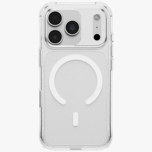 Trblietavé priehľadné puzdro UNIQ LifePro Xtreme Magclick Charging pre iPhone 18 Pro / 17 Pro - 2