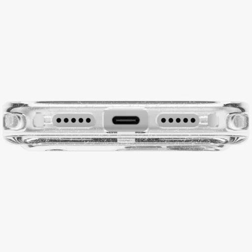 Trblietavé priehľadné puzdro UNIQ LifePro Xtreme Magclick Charging pre iPhone 18 Pro / 17 Pro - 5