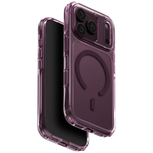  iPhone 18 Pro / 17 Pro bordó UNIQ LifePro Xtreme Magclick Charging tok - 1