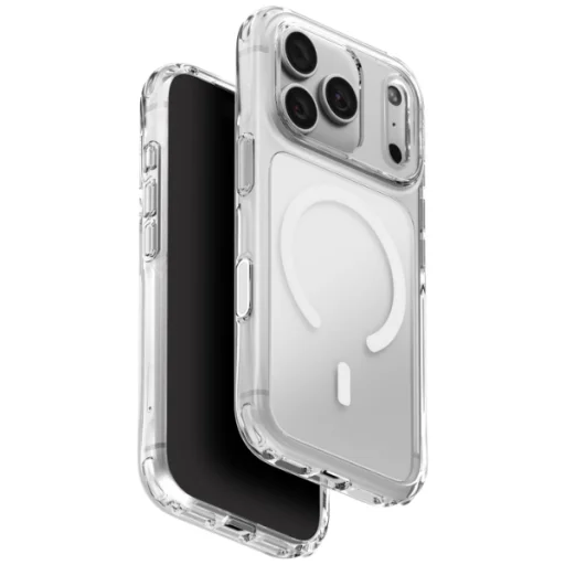 iPhone 18 Pro / 17 Pro priehľadné puzdro UNIQ LifePro Xtreme MagClick Charging - 1