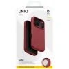 Modré puzdro UNIQ Lino pre iPhone 18 Pro / 17 Pro, kompatibilné s MagClick thumbnail