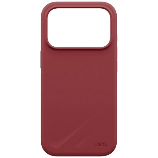 Modré puzdro UNIQ Lino pre iPhone 18 Pro / 17 Pro, kompatibilné s MagClick - 3