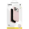 iPhone 18 Pro / 17 Pro svetloružové puzdro UNIQ Lino s podporou nabíjania MagClick thumbnail