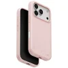 iPhone 18 Pro / 17 Pro svetloružové puzdro UNIQ Lino s podporou nabíjania MagClick thumbnail