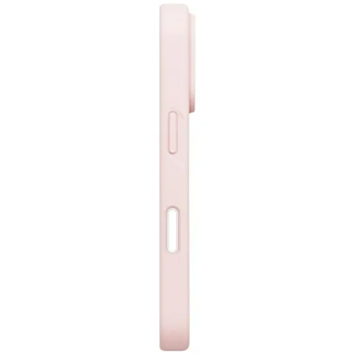 iPhone 18 Pro / 17 Pro svetloružové puzdro UNIQ Lino s podporou nabíjania MagClick - 4