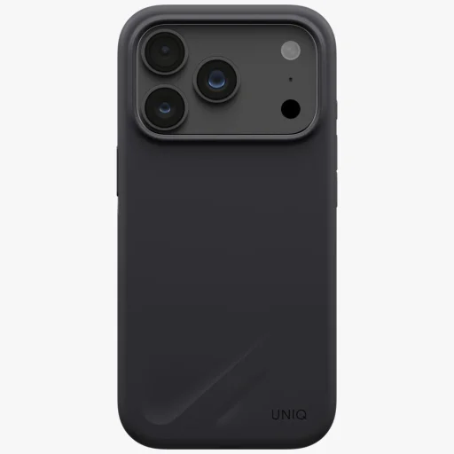  iPhone 18 Pro / 17 Pro szürke UNIQ Lino Magclick Charging tok - 2