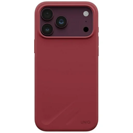iPhone 18 Pro Max / 17 Pro Max červené UNIQ Lino Magclick Charging ochranné puzdro - 2