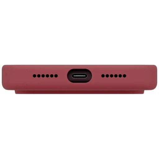 iPhone 18 Pro Max / 17 Pro Max červené UNIQ Lino Magclick Charging ochranné puzdro - 5
