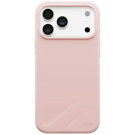 iPhone 18 Pro Max / 17 Pro Max svetloružové puzdro UNIQ Lino MagClick Charging - 2