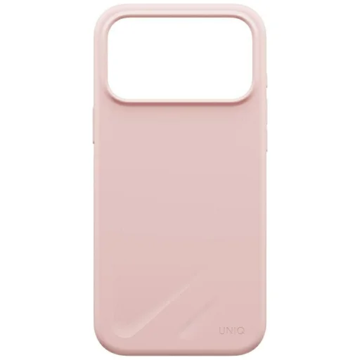 iPhone 18 Pro Max / 17 Pro Max svetloružové puzdro UNIQ Lino MagClick Charging - 3