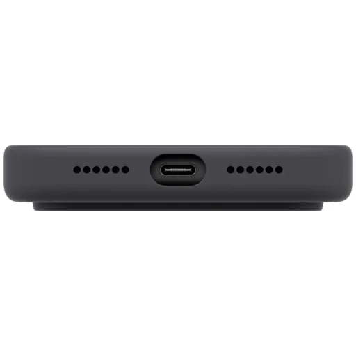  iPhone 18 Pro Max / 17 Pro Max szürke UNIQ Lino Magclick Charging tok - 5