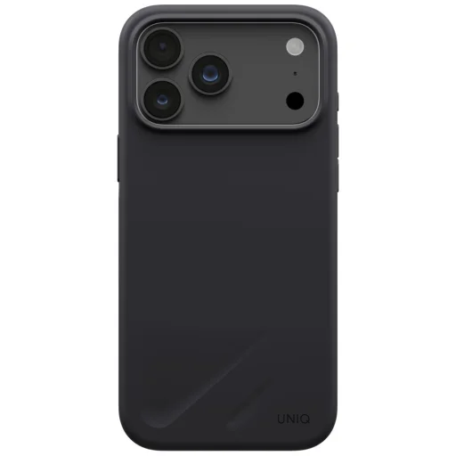  iPhone 18 Pro Max / 17 Pro Max szürke UNIQ Lino Magclick Charging tok - 2