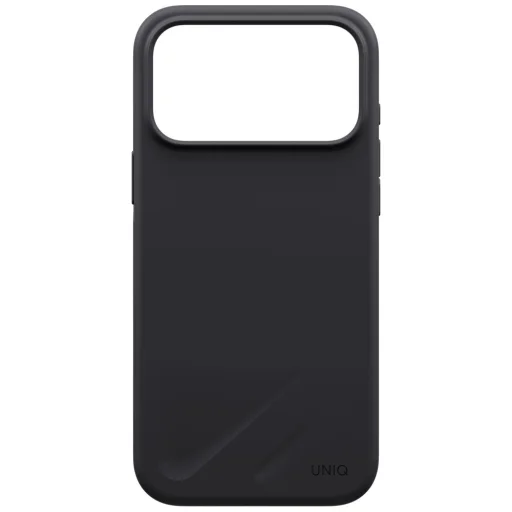  iPhone 18 Pro Max / 17 Pro Max szürke UNIQ Lino Magclick Charging tok - 3