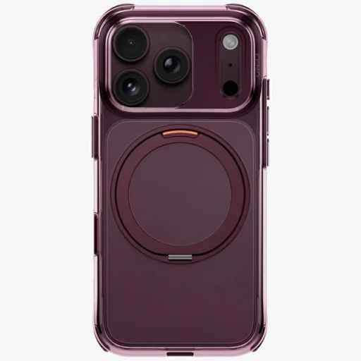 Apple iPhone 18 Pro / 17 Pro bordové puzdro UNIQ Swivix s 360-stupňovým otočným stojanom - 2