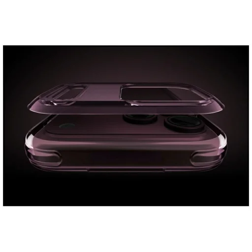 Apple iPhone 18 Pro / 17 Pro bordové puzdro UNIQ Swivix s 360-stupňovým otočným stojanom - 9