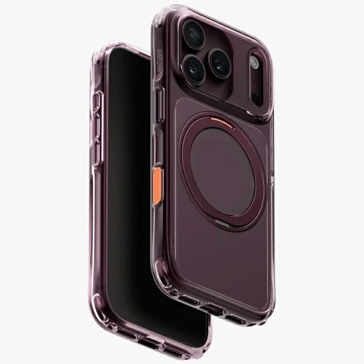 Apple iPhone 18 Pro / 17 Pro bordové puzdro UNIQ Swivix s 360-stupňovým otočným stojanom - 1