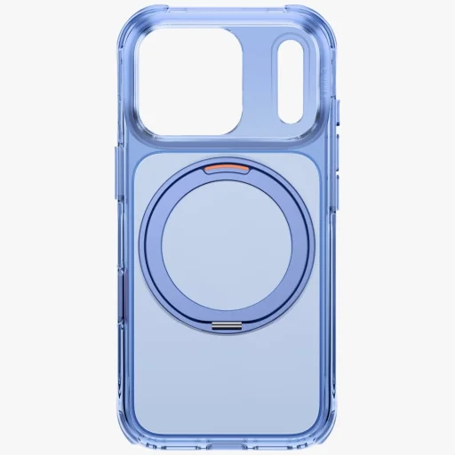 iPhone 18 Pro / 17 Pro modré puzdro UNIQ Swivix s 360° otočným stojanom - 3