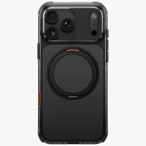 iPhone 18 Pro Max / 17 Pro Max čierne UNIQ Swivix 360° otočné puzdro so stojanom - 2