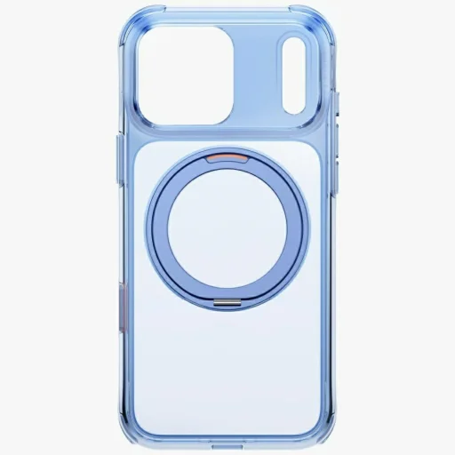 iPhone 18 Pro Max / 17 Pro Max Modré UNIQ Swivix puzdro s 360° otočným stojanom - 3
