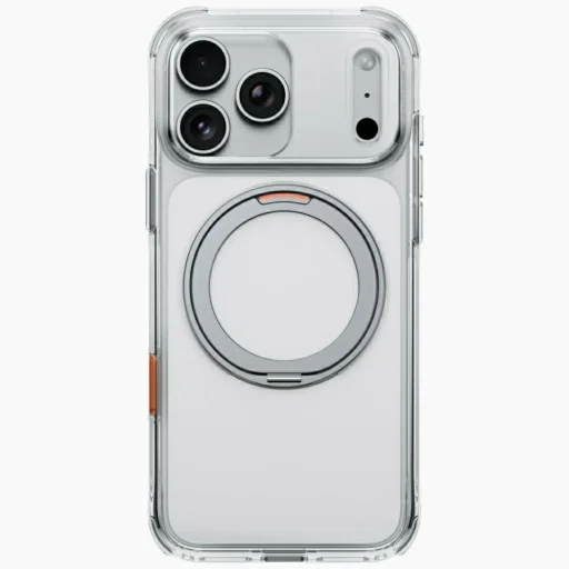 iPhone 18 Pro Max / 17 Pro Max UNIQ Swivix priehľadný kryt so stojanom otočným o 360 stupňov - 2