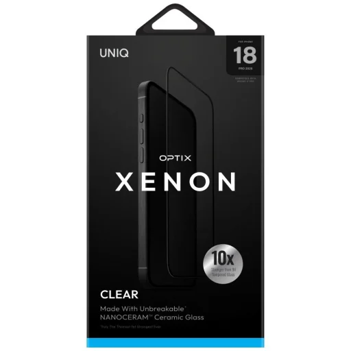 iPhone 18 Pro UNIQ Optix Xenon Nanoceram keramické ochranné sklo - 7
