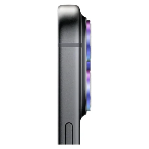 iPhone 18 Pro / iPhone 18 Pro Max irizujúce UNIQ Optix AluGuard DX2 ochranné sklo na šošovku fotoaparátu - 3
