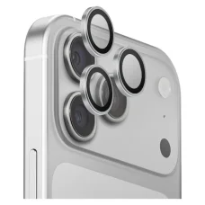 iPhone 18 Pro / iPhone 18 Pro Max strieborné UNIQ Optix AluGuard DX2 ochranné sklo na šošovky fotoaparátu