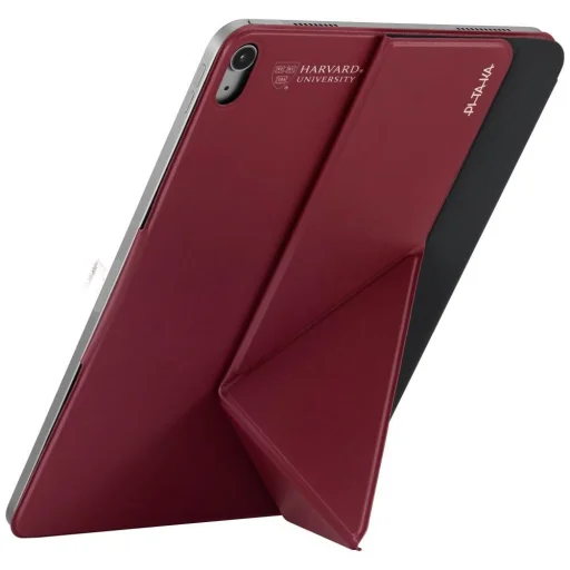 iPad Air 11" (M2/M3/M4) karmínovo červené otváracie puzdro PITAKA MagEZ Folio 3 - 2