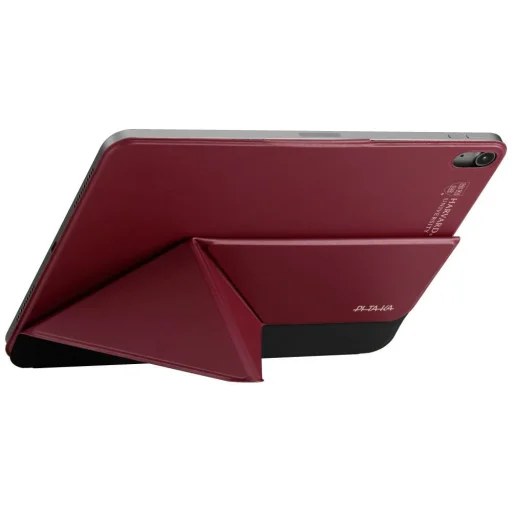 iPad Air 11" (M2/M3/M4) karmínovo červené otváracie puzdro PITAKA MagEZ Folio 3 - 4