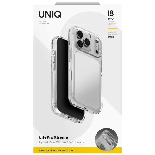  iPhone 18 Pro / 17 Pro UNIQ LifePro Xtreme átlátszó hátlaptok - 8
