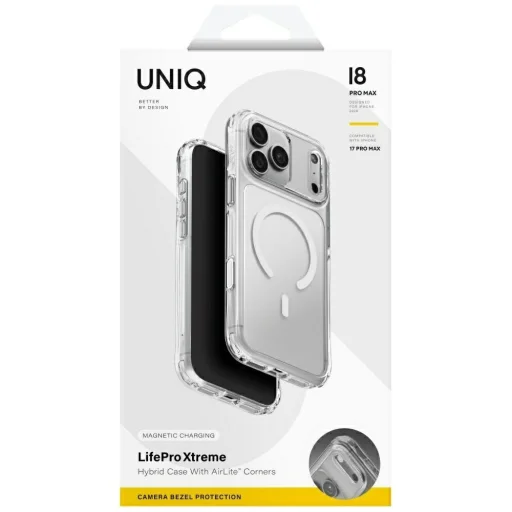 iPhone 18 Pro Max / 17 Pro Max priehľadný ochranný kryt UNIQ Lifepro Xtreme - 9