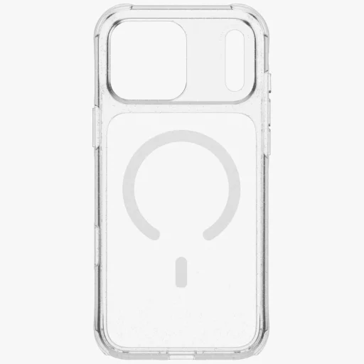 iPhone 18 Pro Max / 17 Pro Max puzdro UNIQ LifePro Xtreme s magnetickým nabíjaním Magclick, priehľadné/trblietavé - 3